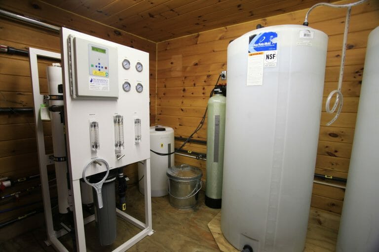image of a successful water tank installation by McMahon's Water Services